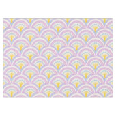 Pastelkleurig schelp patroon tafelkleed (Voorkant (Horizontaal))