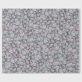 pastelkleurig Stropdas Cadeaupapier (Vlak)