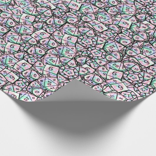 pastelkleurig Stropdas Cadeaupapier (Hoek)