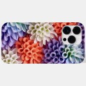 PASTELKLEURIGE 3-D LOOK HYACYNTH BLOEMEN Case-Mate iPhone CASE (Achterkant (horizontaal))