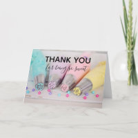 Pastelkleurige Cake Decoratie Tools Bedankt