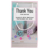 Pastelkleurige Cake Decoratie Tools Bedankt Klein Cadeauzakje (Voorkant)