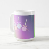 Pastelkleurige Cake Pops Koffiemok (Voorkant links)