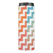 Pastelkleurige chevron thermosbeker (Achterkant)