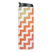 Pastelkleurige chevron thermosbeker (Geroteerd rechts)