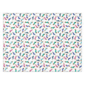 Pastelkleurige Dachshund Tafelkleed (Voorkant (Horizontaal))
