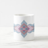 Pastelkleurige Folk Pattern Koffiemok (Center)