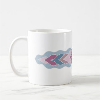 Pastelkleurige Folk Pattern Koffiemok