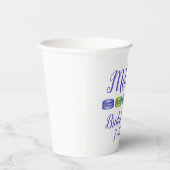 Pastelkleurige Franse Macaron Koekjes Gebak Bruids Papieren Bekers (Rechts)