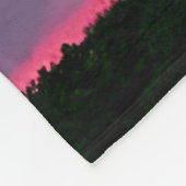 Pastelkleurige hemel fleece deken (Hoek)
