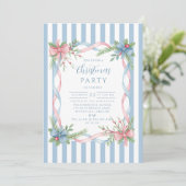 Pastelkleurige Kerststolp Kerstmis Kaart (Staand voorkant)