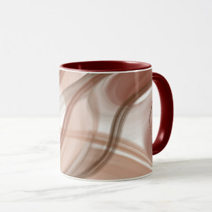 Pastelkleurige koffiemok – Elegant en sereen Mok