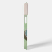 Pastelkleurige Latte Case-Mate iPhone Case (Achterkant / Rechts)
