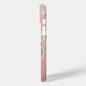 Pastelkleurige Latte Case-Mate iPhone Case (Achterkant / Links)