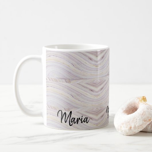 Pastelkleurige mok (Met donut)