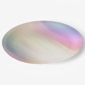 Pastelkleurige papieren bord met borstelstructuur (Gekanteld)