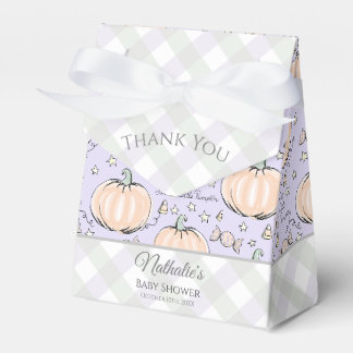 Pastelkleurige Pompoen Herfst Favor Doos Bedankdoosjes