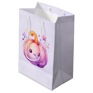 Pastelkleurige Pompoen met Sterren Zachte Droomste Medium Cadeauzakje