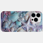 PASTELKLEURIGE SCHELPEN IN EEN HELDERE OCEAAN Case-Mate iPhone CASE (Achterkant (horizontaal))