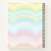 PASTELKLEURIGE SCHOOL RUGZAKKEN NOTITIEBOEK (Achterkant)