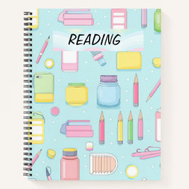  PASTELKLEURIGE SCHOOLSPULLEN NOTITIEBOEK