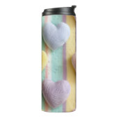 PASTELKLEURIGE STREPEN EN VALENTIJN HARTEN THERMOSBEKER (Gedraaid links)