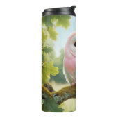 Pastelkleurige Uil Thermosbeker (Gedraaid links)
