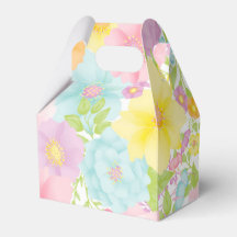 Pastelkleurige Watercolor Geschenkdoos