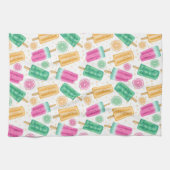 PASTELKLEURIGE ZOMERKIEZELTJES & FRUIT THEEDOEK (Horizontaal)