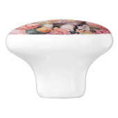 pastelkonijn keramische knop (Zijkant)