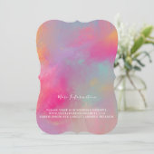 Pastell Passion Invitations Kaart (Staand voorkant)