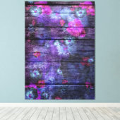 Pastellakverf #4 canvas afdruk (Insitu (Houten vloer))