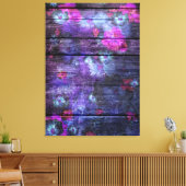 Pastellakverf #4 canvas afdruk (Insitu (Woonkamer))