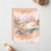 Pastelland Notitiekaartje (Voorkant / Achterkant in situ)