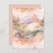 Pastelland Notitiekaartje (Voorkant / Achterkant)