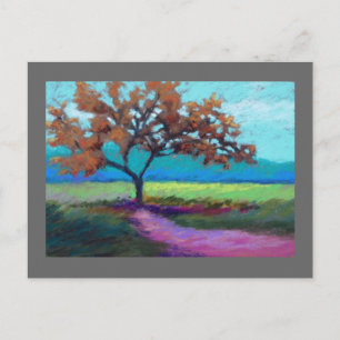 pastellandschap briefkaart