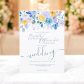 Pastellavendelgrijs sinaasappel bloemenwinter brui kaart