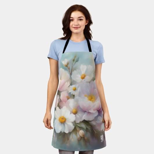 pastellente Schort (Gedragen)