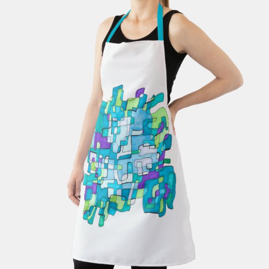 Pastellfarbene Schürze Schort (Insitu)