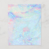 pastelmarmer glitter texture Flyer (Achterkant)