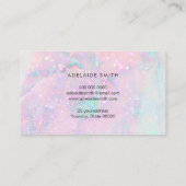 pastelmarmer visitekaartje (Achterkant)