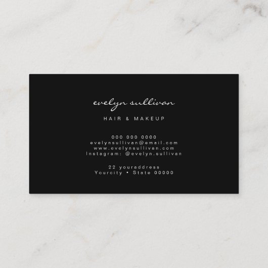 pastelmarmer visitekaartje (Achterkant)