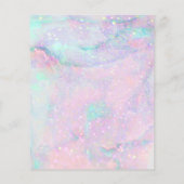 pastelmarmertextuur Flyer (Achterkant)