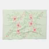 Pastelminnengroen Theedoek (Horizontaal)