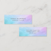  pastelmoeder van Pearl Mini Visitekaartje (Voorkant / Achterkant)