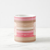 Pastelmonogram en -strips koffiemok (Center)