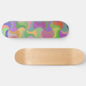 pastelmozaïekskateboard persoonlijk skateboard (Horizontaal)