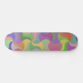 pastelmozaïekskateboard persoonlijk skateboard (Horizontaal)
