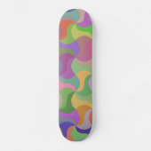 pastelmozaïekskateboard persoonlijk skateboard (Voorkant)
