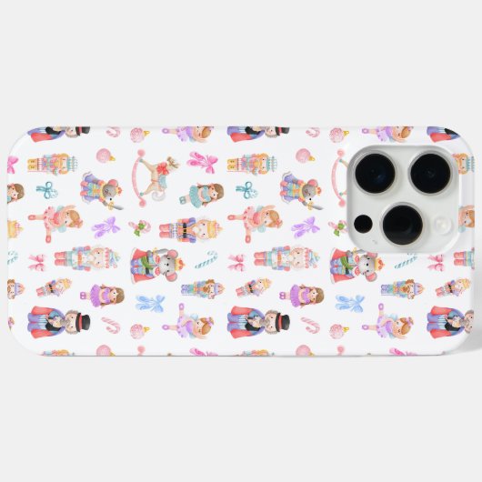 pastelnotenkrakerpatroon Case-Mate iPhone case (Achterkant (horizontaal))